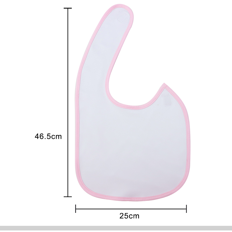 Baby Bib-Pink-Dual Layer(Cotton