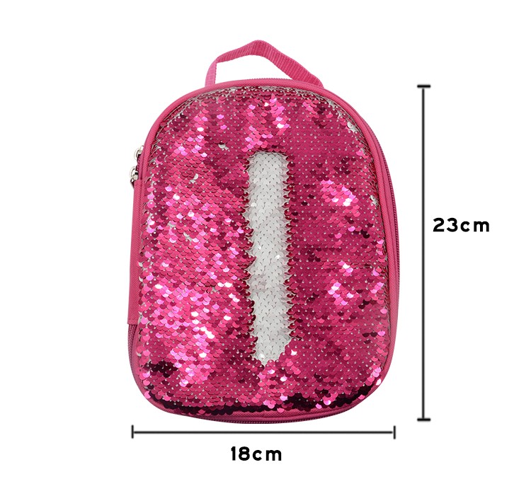 Sublimation Sequin Kids Lunch Bag