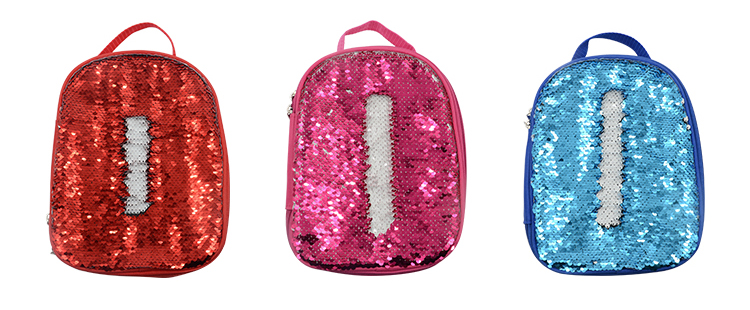 Sublimation Sequin Kids Lunch Bag