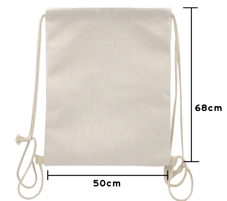 blank sublimation drawstring bags