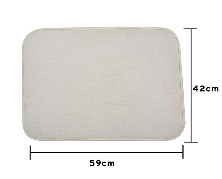 Linen Floor Mat 40*60CM