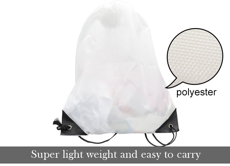Sublimation Polyester Drawstring Bag 34*40.5cm
