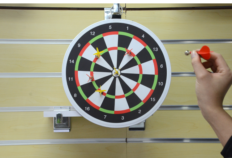 Custom White Sublimation Blank Dartboard for Fun