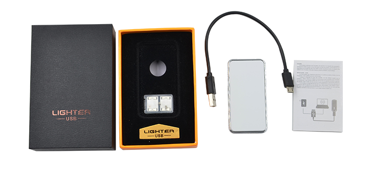 USB Lighter-Gloden/Silver