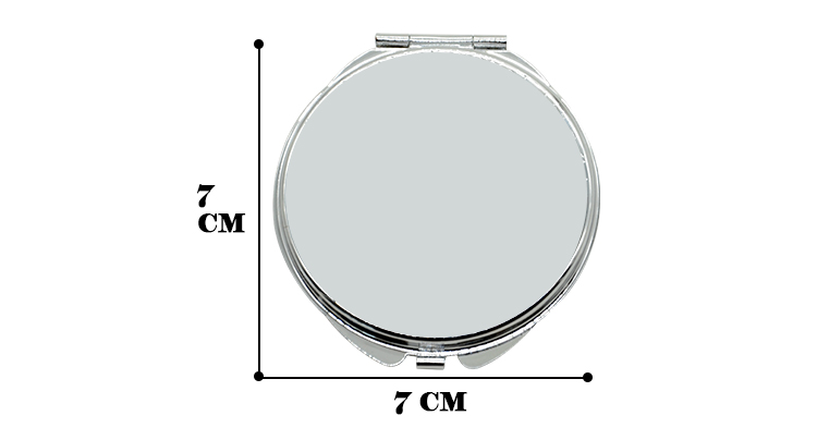 unfinish- Compact Mirror-Round-B04