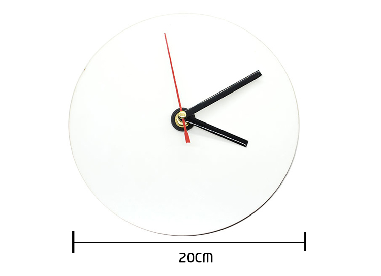 MDF Clock Dia20cm