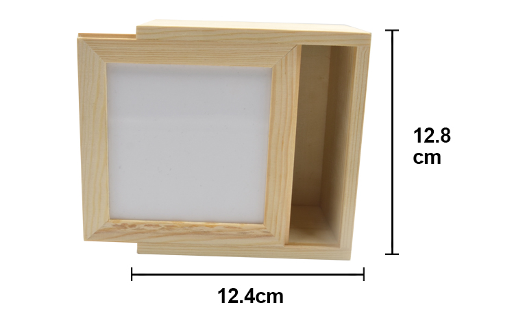 Wooden Jewelry Box With MDF Insert