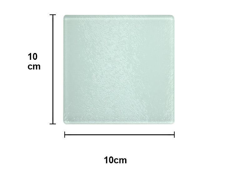 Glass Coaster-Square-Glossy-10*10CM