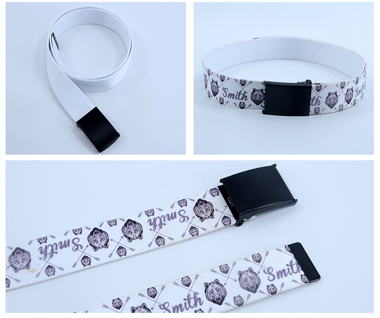 Sublimation Belt 4 x 120cm - Silver