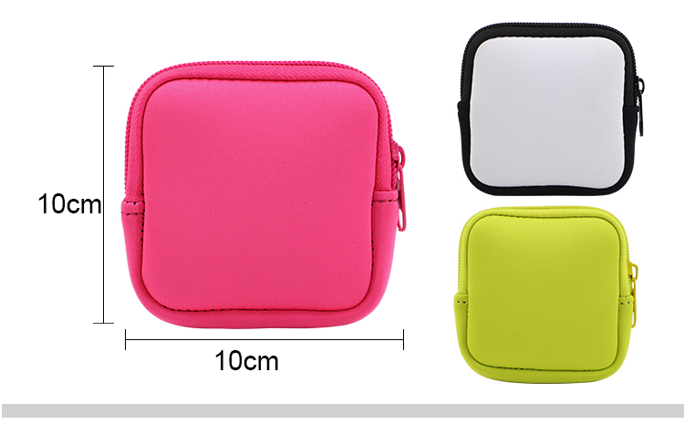 Neoprene Earphone Bag-Square 4