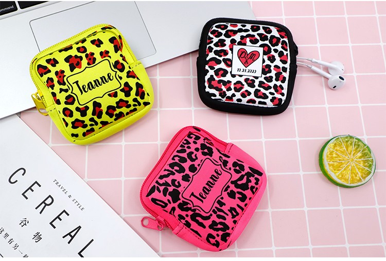 Neoprene Earphone Bag-Square 4