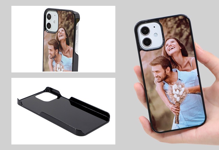 Sublimation PC Phone Case with Aluminum Insert for iPhone XR