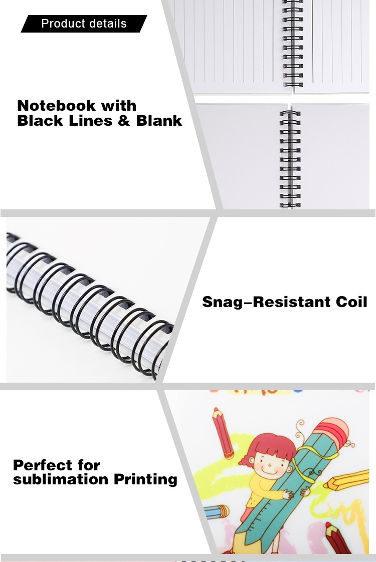 Plastic Notebook A6（With blank inner)-Glossy