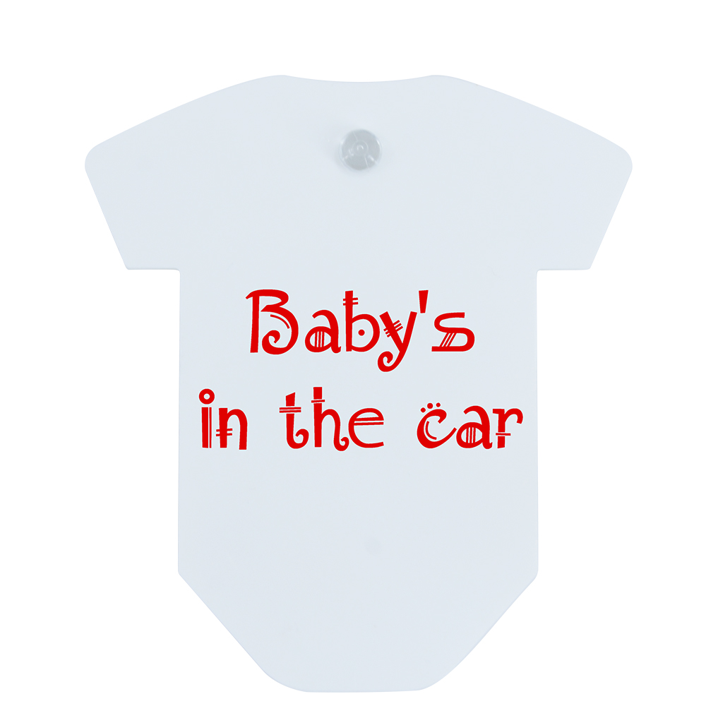 PET Car Sign-Square/T-shirt-12*12CM-0.35mm Matt