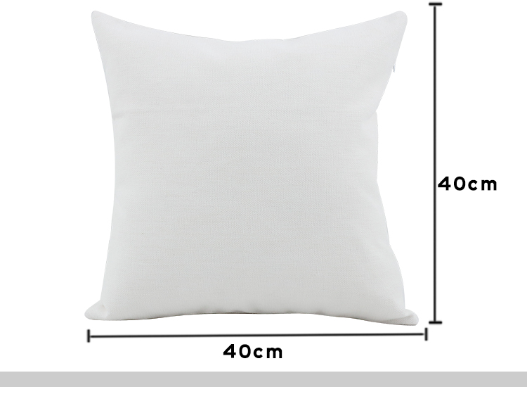 Soften Linen Pillow Case -White