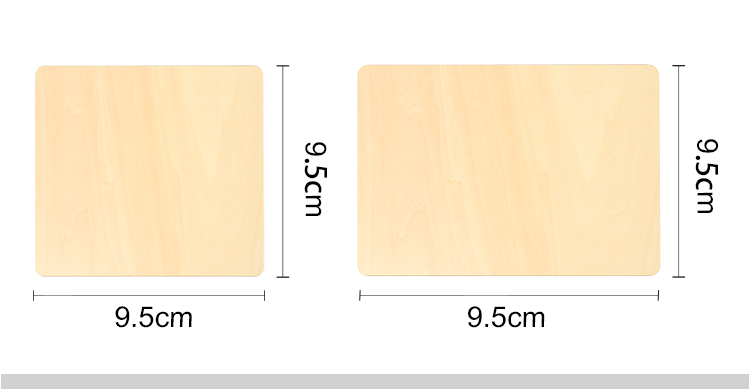 Natural Wood Placemat-Single Side Printable