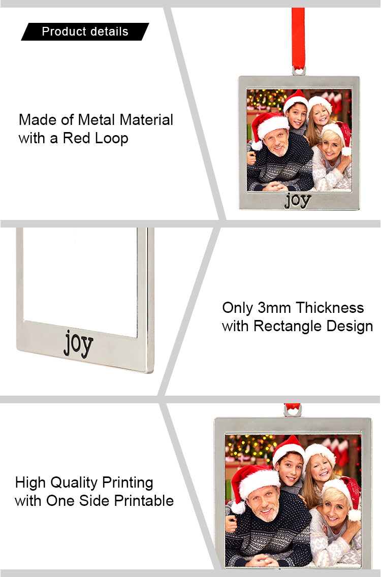 Square shape Ornaments-JOY