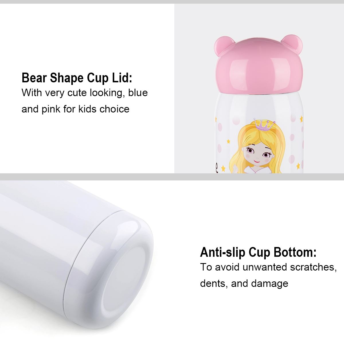 Bear Shape Stainless-Steel-Bottle