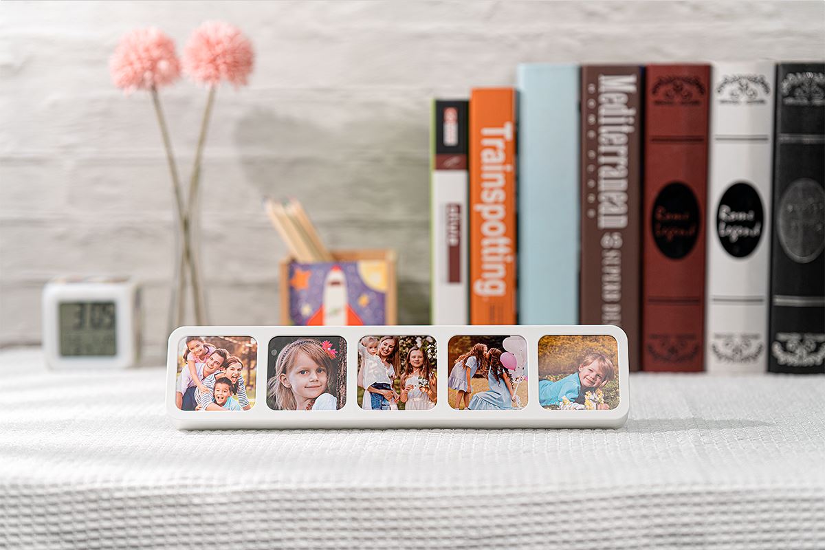 Plastic Photo block -34.5*7.5*2.5cm