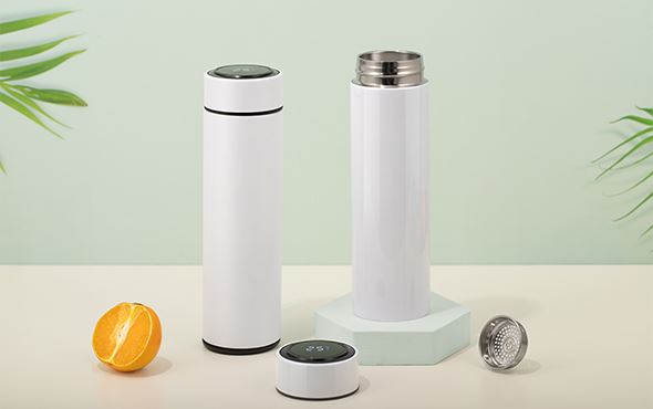 Double Wall Stainless Steel Bottle with Filter