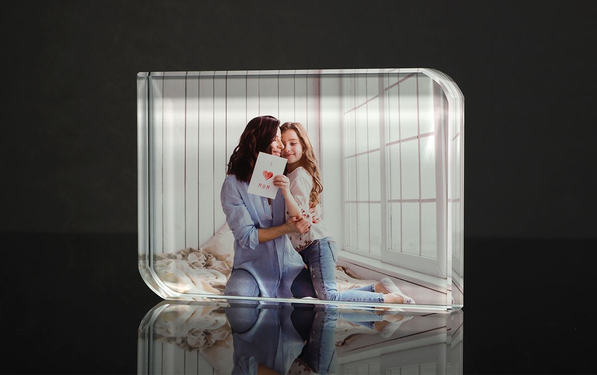 Crystal - Big rectangle with round conner Crystal - Big rectangle with round conner