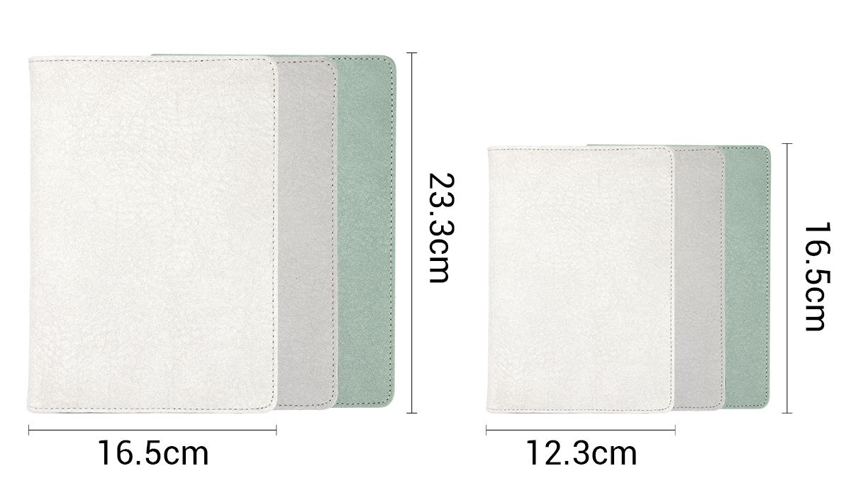 Sublimation Poly-Pu Notebook-Grey