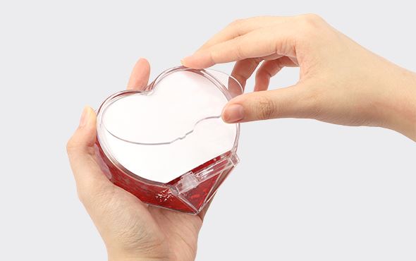 Acrylic Photo Block-Heart Shape