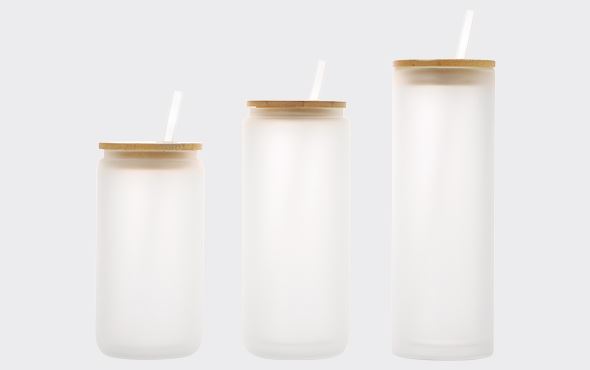 12OZ Double wall Glass Tumbler - Matt