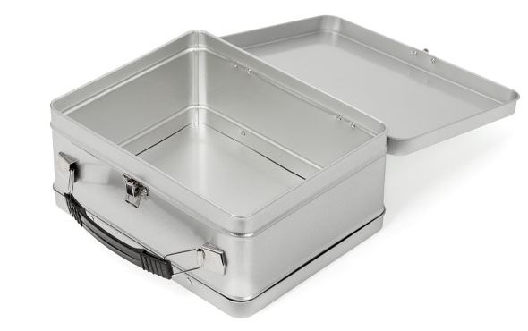 Metal Lunch Box-Stainless-with aluminum sheet