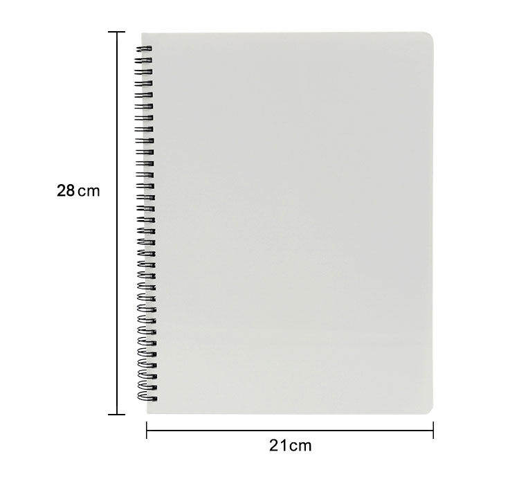 Plastic Notebook A4-Glossy