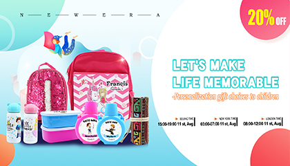 Let's make life memorable-Personalization gifts to children