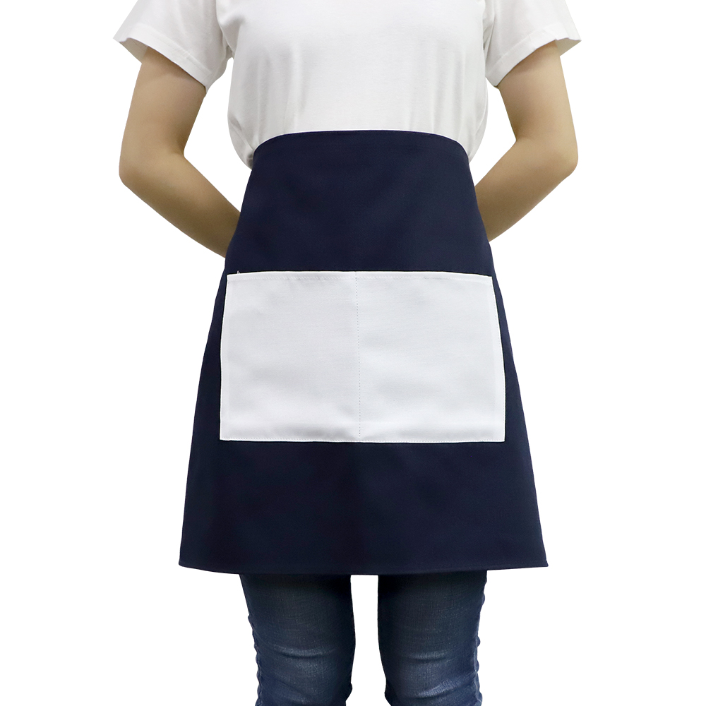 Waist Apron-Cotton with Polyester White Patch