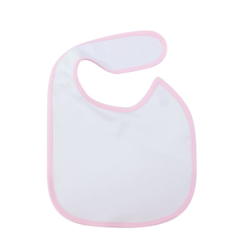 Baby Bib-Pink-Dual Layer(Cotton&Polyester)