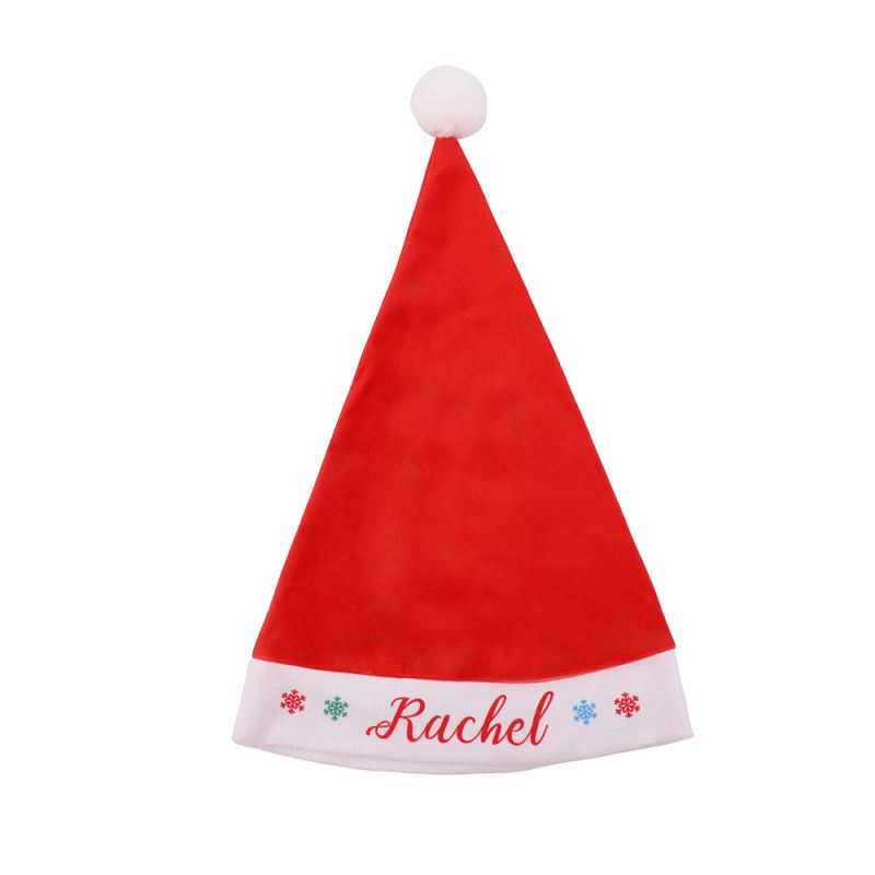Sublimation Christmas Personalized Santa Hat