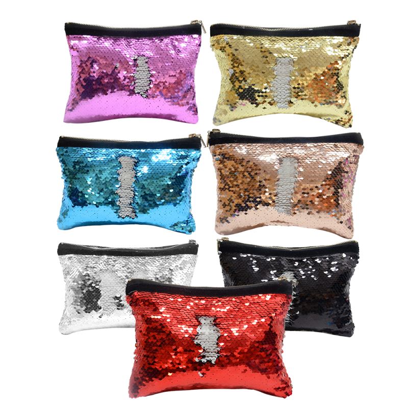 sublimation sequin handbag