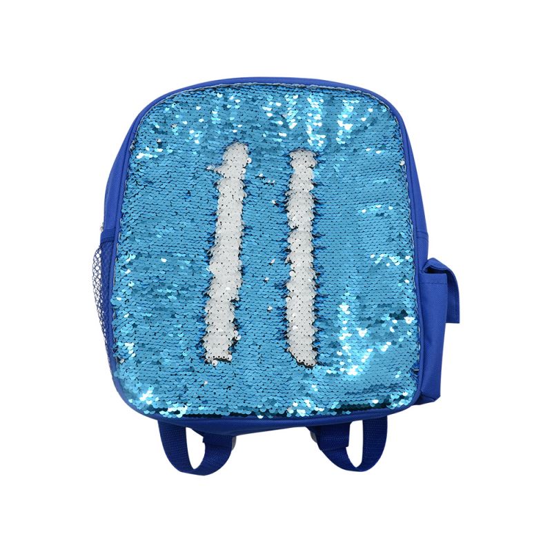 Sequin Kids Backpack-Blue