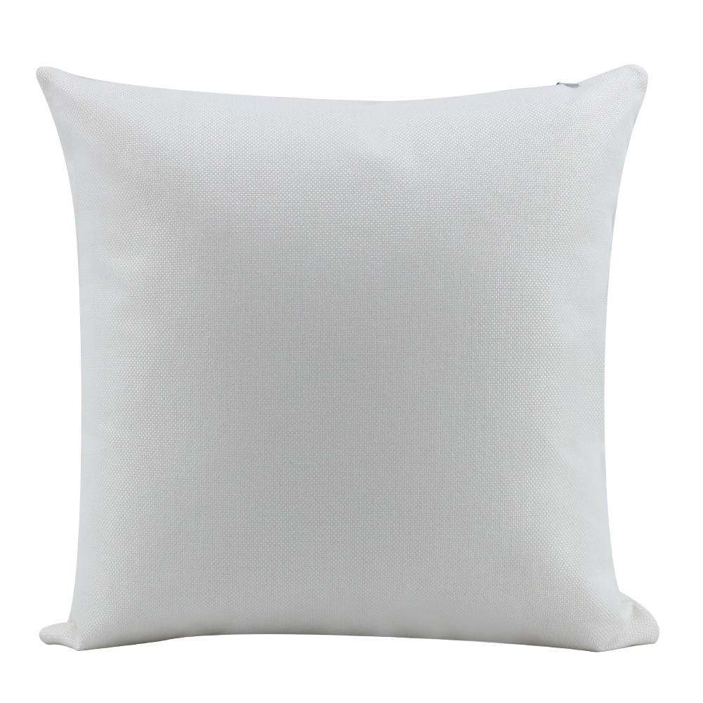 Linen Pillow Case Pure white 18