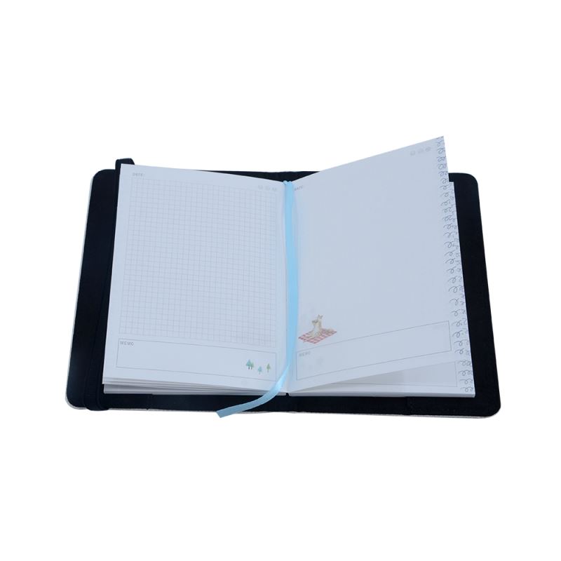 sublimation linen cover notebook