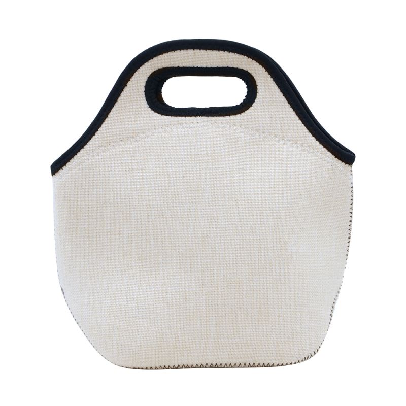 white neoprene tote