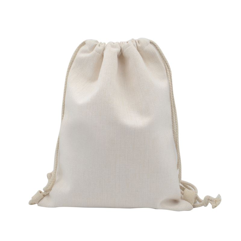 Linen Drawstring Bag