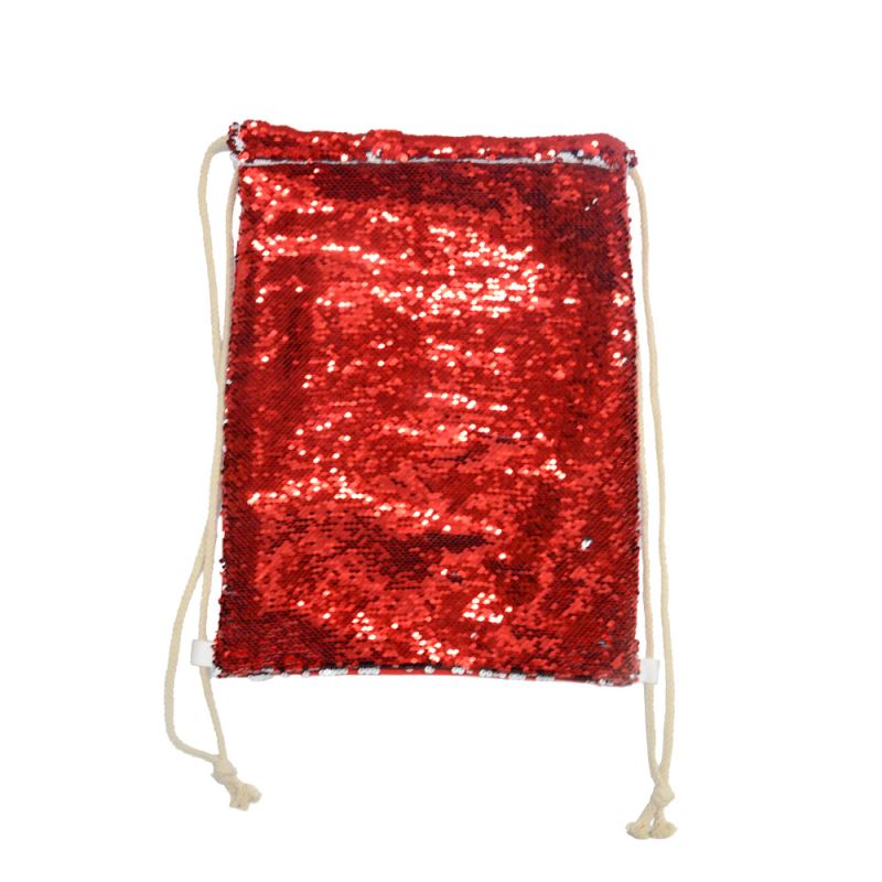 Sequin Xmas Sack-30*40cm-Purple