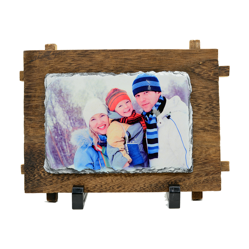 Photo Slate with frame Matt Only