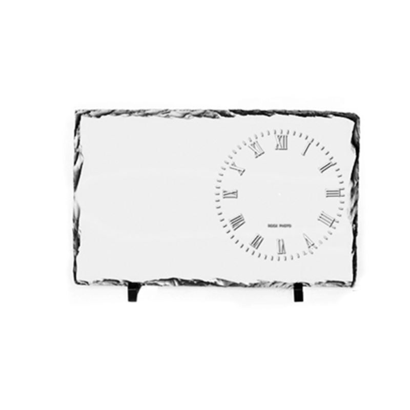 Photo Slate Big Clock Glossy/Matte - 25x40cm