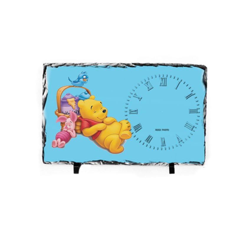 Photo Slate Big Clock Glossy/Matte - 25x40cm