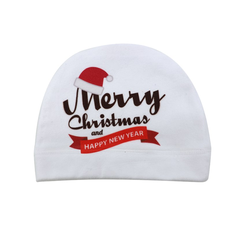 Beanie Fleece White - Adult