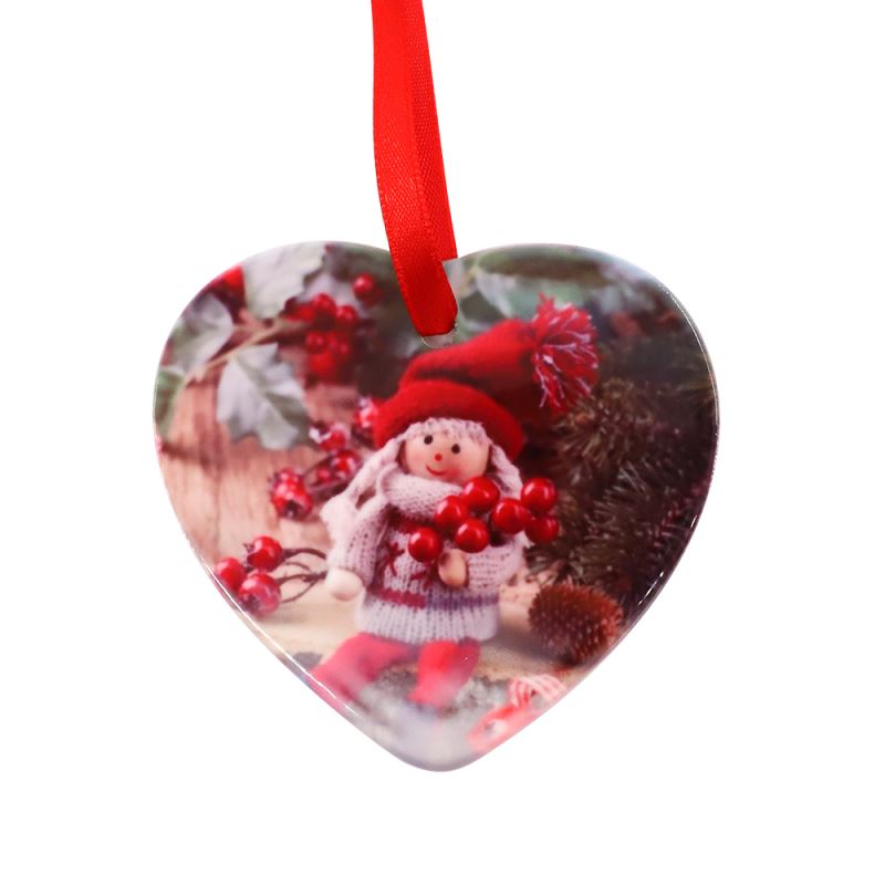 Ceramic Ornaments Heart Shape 3