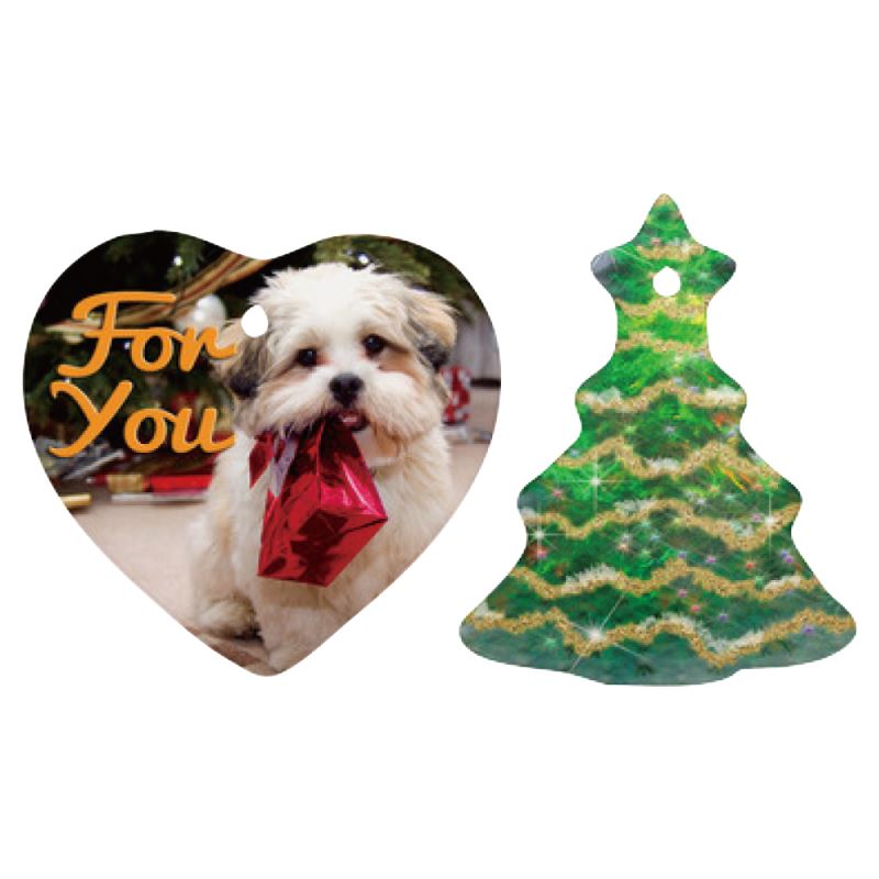 personalized ceramic christmas ornaments