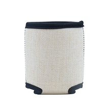 Linen Can Cooler with Base	