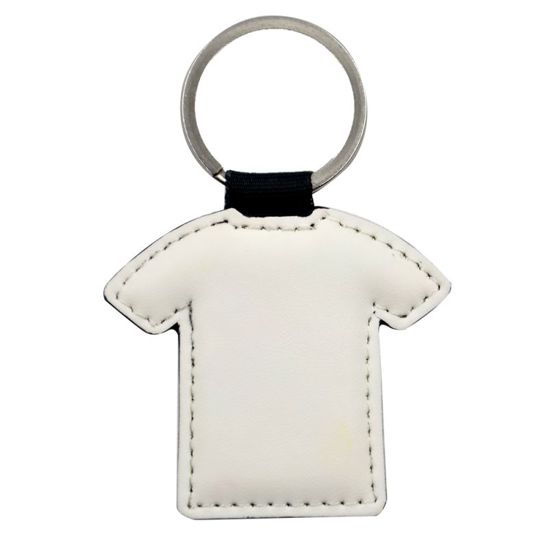 PU keychain with T- shirt shape