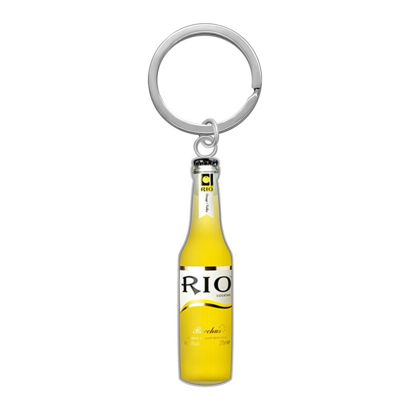 Metal Key Chain-Beer Shaped Bottle Opener